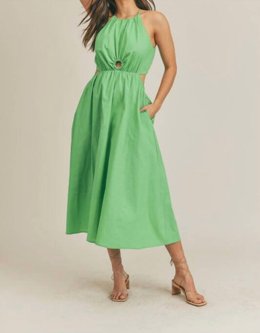 &Merci - Cut Out Midi Dress