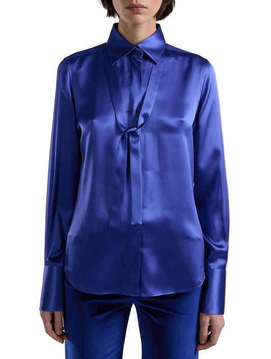 Barbara Bui - Silk Satin Lavallière Shirt