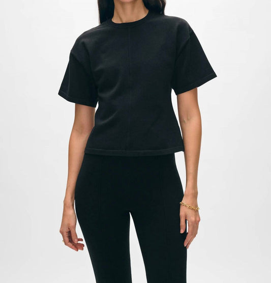 White + Warren - Superfine Organic Cotton Waisted T Shirt