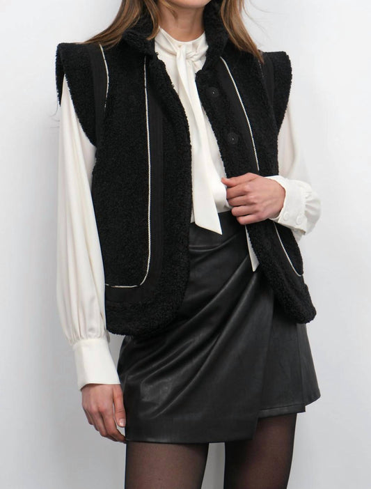 Greylin - Rory Shearling Vest