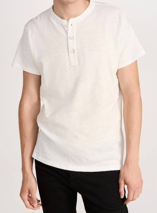 Rag & Bone - Classic Short Sleeve Henley Top