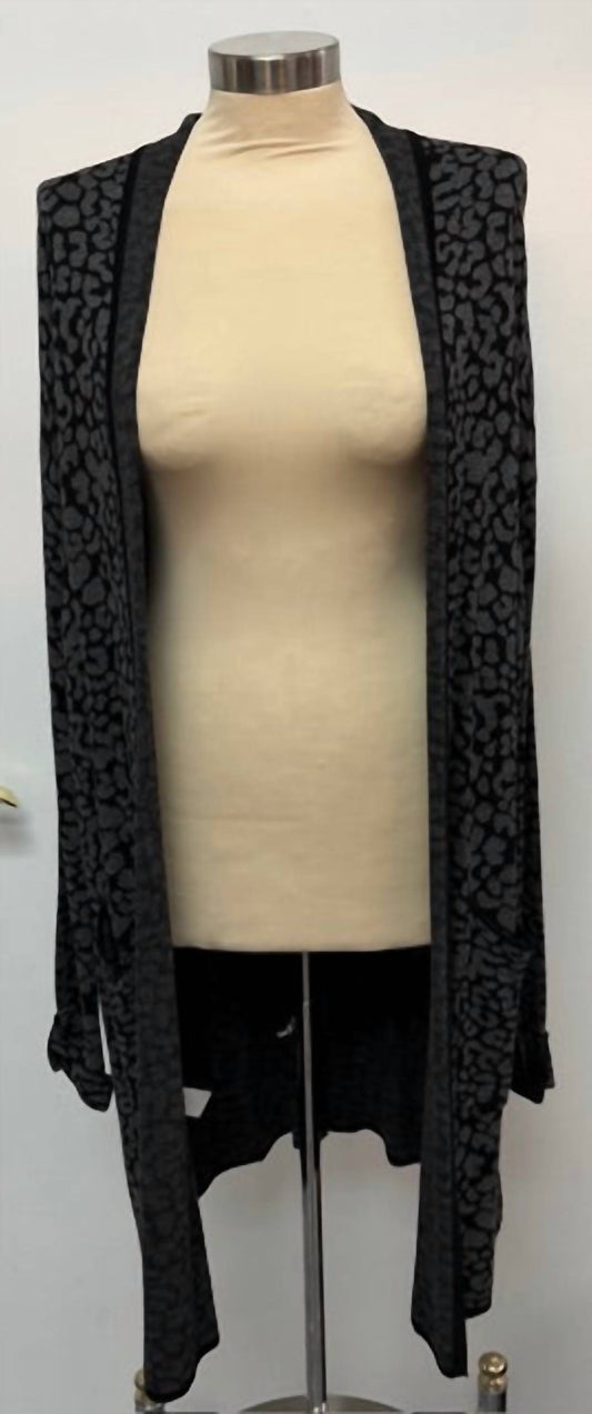 Frank Lyman - Women's Robe Animal Duster