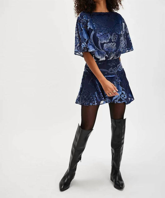 Free People - MANUKA VELVET MINI DRESS