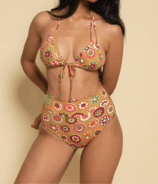 Montce - Full Coverage High Rise Bikini Bottom