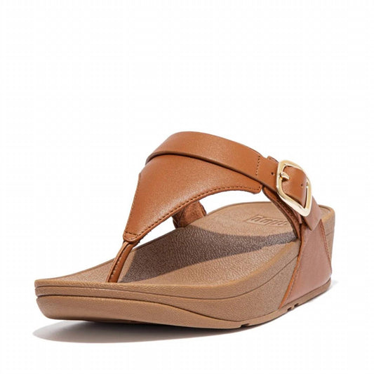 Fitflop - Women's Lulu Adjustable Leather Toe-post Sandal