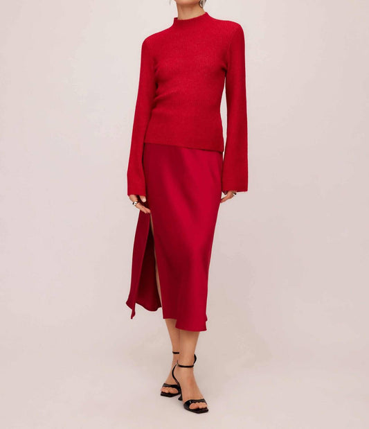 Fifteen Twenty - Brielle Flare Sleeve Sweater Top