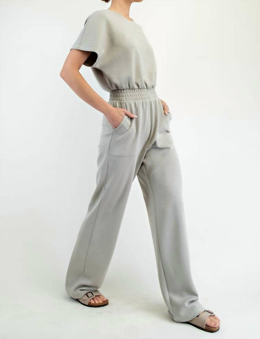 Rae Mode - Short sleeve jumpsuit