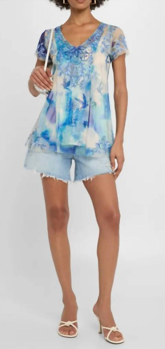 Johnny Was - Lisette Mesh Blouse