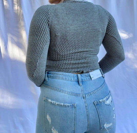 Le Lis - Asher Long Sleeve Knit Bodysuit