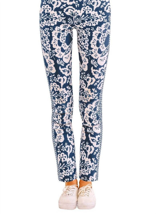 Gretchen Scott - Gripeless Pull On Flora Pant