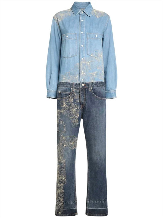 Isabel Marant - Imane Jean Jumpsuit