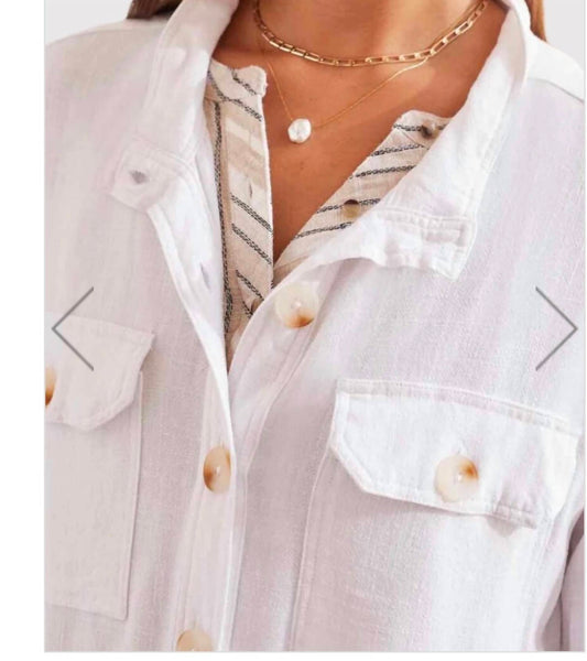 Tribal - Linen Jacket