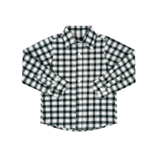 Lullaby Set - Boy's Brees Long Sleeve Button Down Shirt