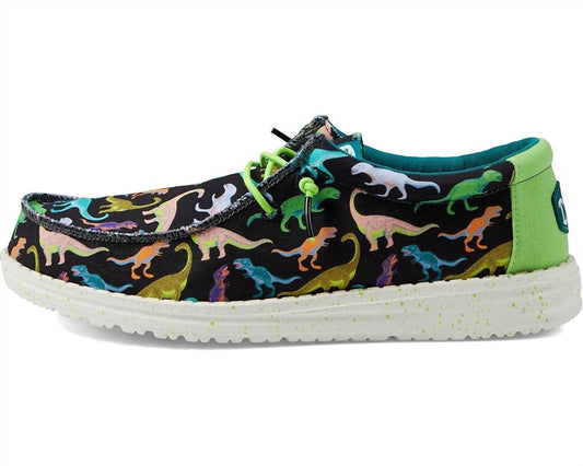 Hey Dude - Youth's Wally Dino Slip On Shoes
