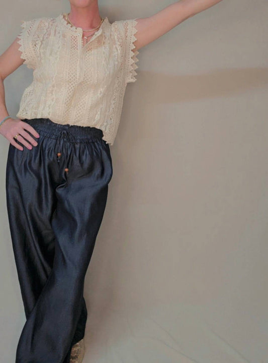 Thml - Boho Breezy Wide Leg Pants