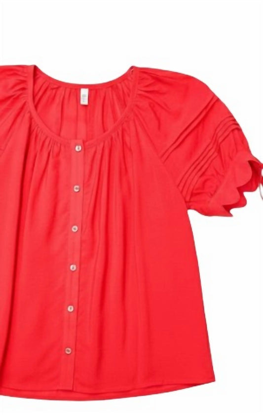 Entro - Women's Falls Scallop Top