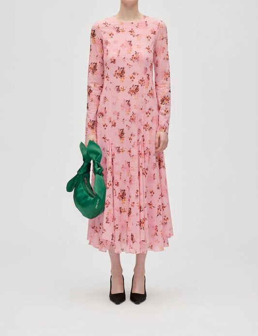 Stine Goya - Long Sleeve Ruffling Dress