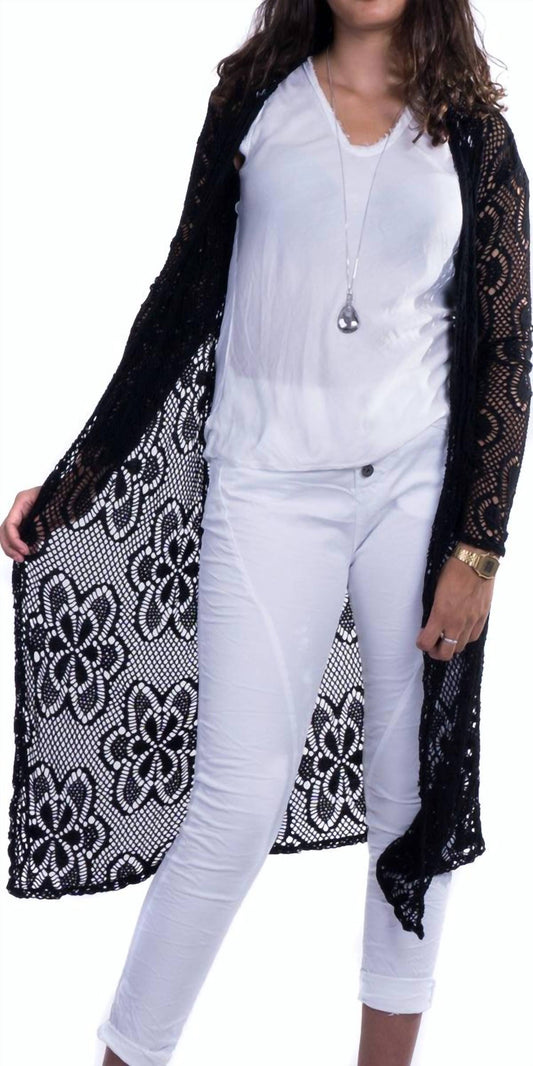 Gigi Moda - Clara Long Knit Cardigan