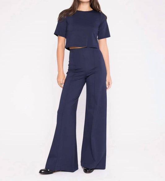 Ripley Rader - Ponte Knit Long Wide Leg Pants