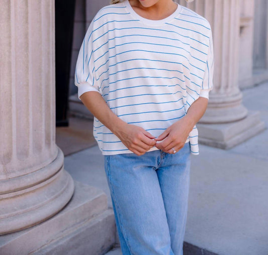 Wishlist - Taylor Striped Dolman Top