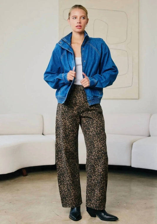 Raisonnel - Josephine Denim Bomber Jacket