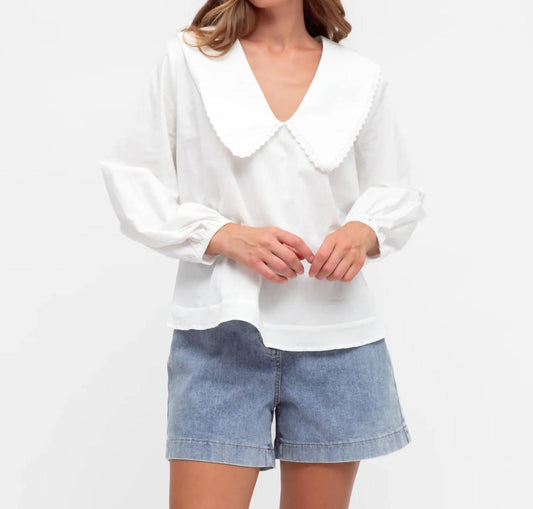 Stellino - Maeve Long Sleeve Blouse