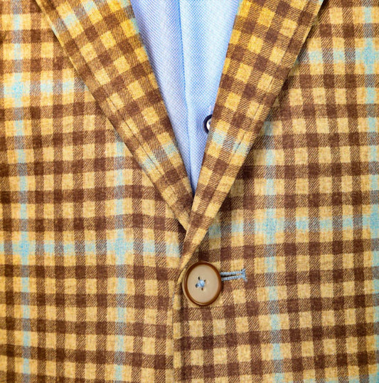 Colton Plaid Stretch Blazer