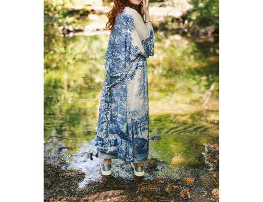 Market Of Stars - Opera Duster Bamboo Kimono Robe