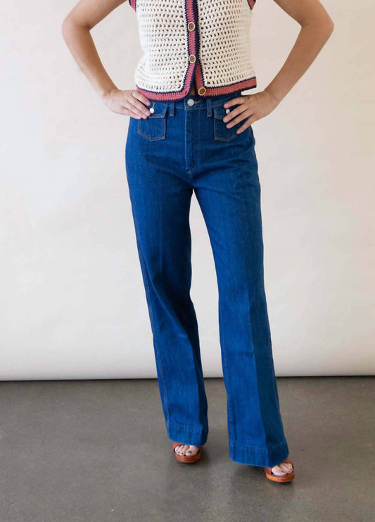 Re/Done - 7os Pocket Wide Leg Jeans