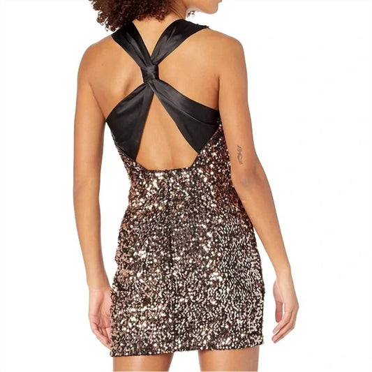 Milly - Vivi Tinsel Sequin Mini Dress