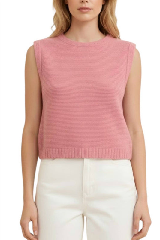 Cloud Ten - Bow Back Sweater Tank