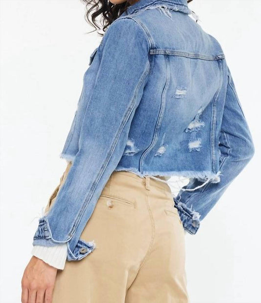Kancan - Crop Fray Jacket