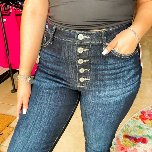 Kancan - Hi-rise Curvy Fit Denim