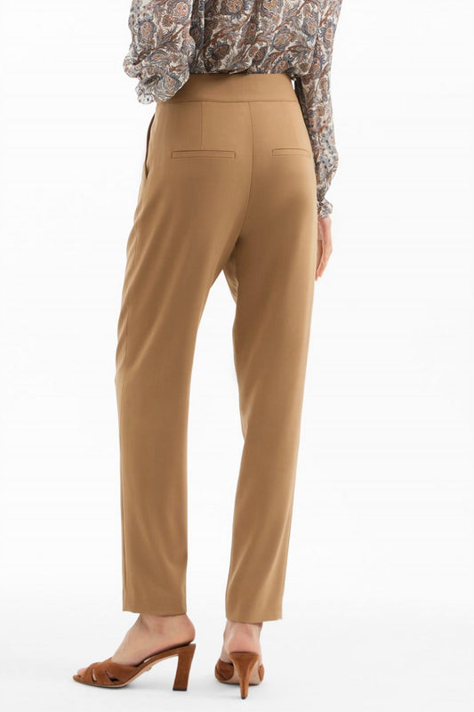 Veronica Beard - Wisteria Cropped High-waisted Belted Pant