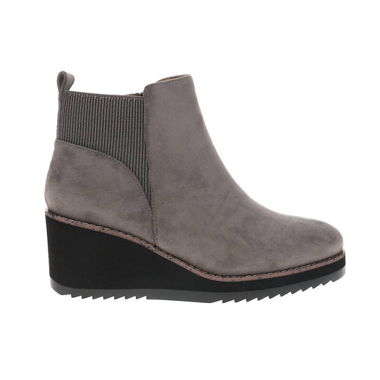 Corkys Footwear - Women's Apple Sauced Round Toe Side Zip Wedge Bootie