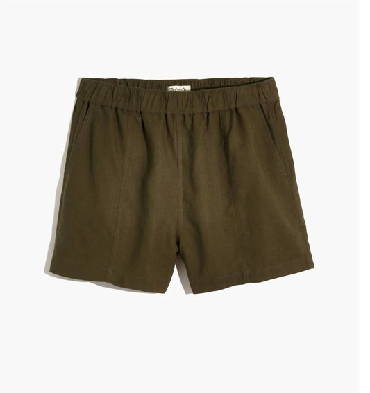 Madewell - Linen Blend Easy Pull On Shorts