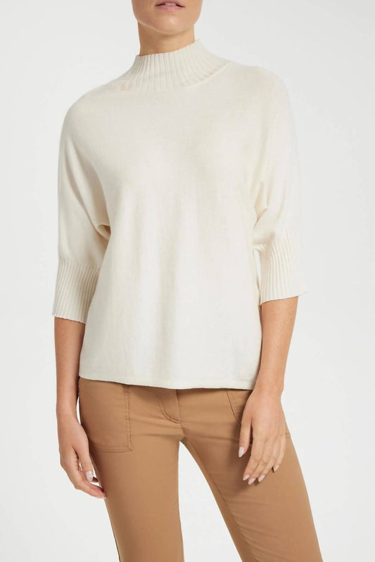 Anatomie - Ash Ribbed Mock Neck Sweater