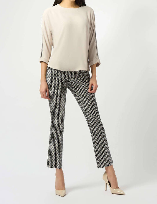 Joseph Ribkoff - Millennium Print Straight Pant