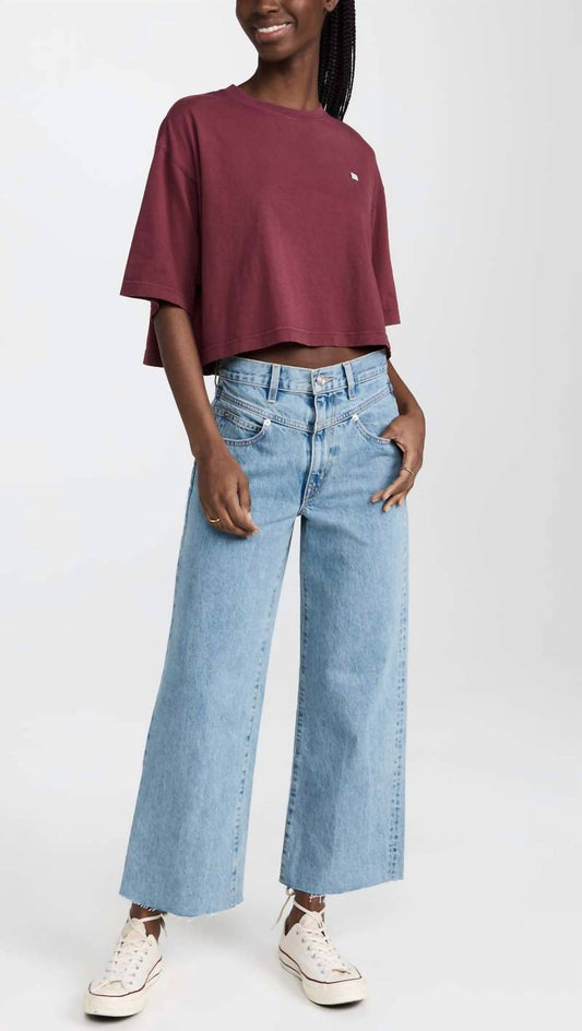 Slvrlake - Grace Crop Double Yoke Jeans