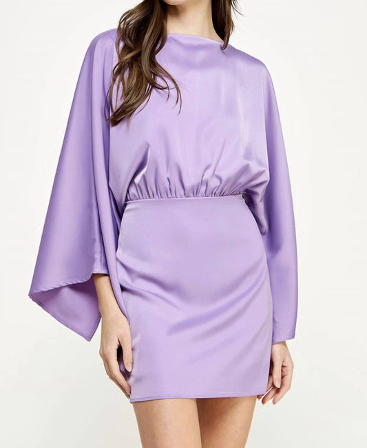 Strut & Bolt - Satin Crew Neck Dress