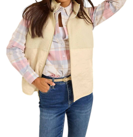 Tommy Bahama - Faux Sherpa Hybrid Vest