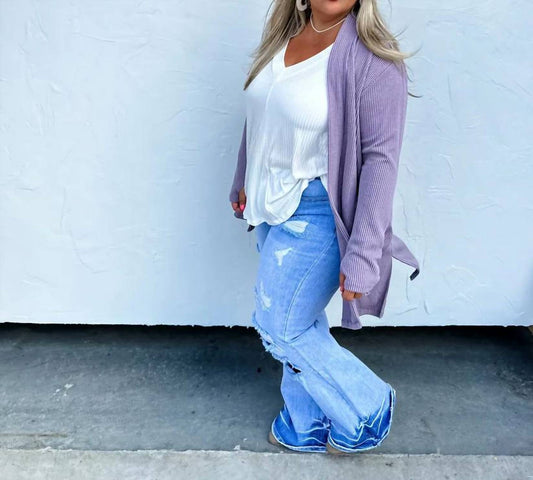 Blakeley - Somebody To Lean On Ribbed Cardigan