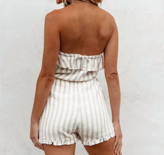 Hem & Thread - Striped Tube Romper