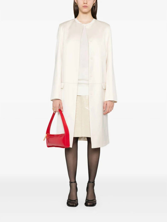 Toteme - Croco-embossed Skirt