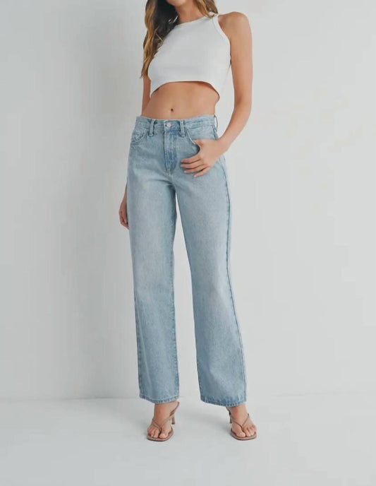 Just Black Denim - Relaxed Straight Jeans
