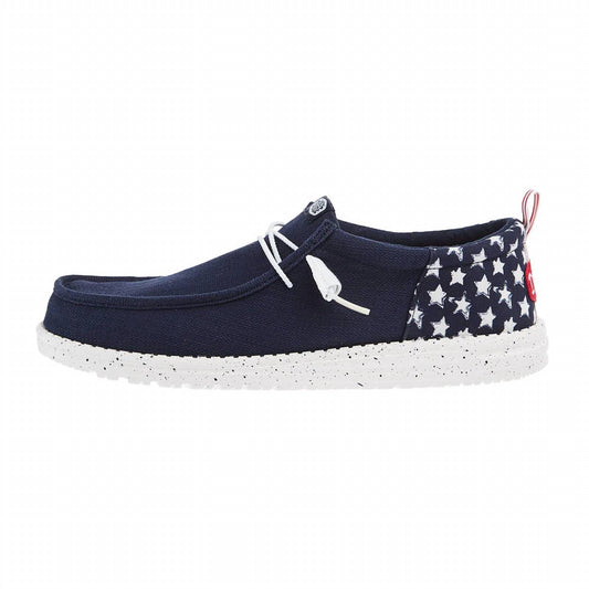 Hey Dude - Men's Wally Funk Americana Stars Casual Shoe