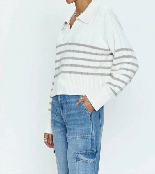 Pistola - Arlo Stripe Polo Sweater
