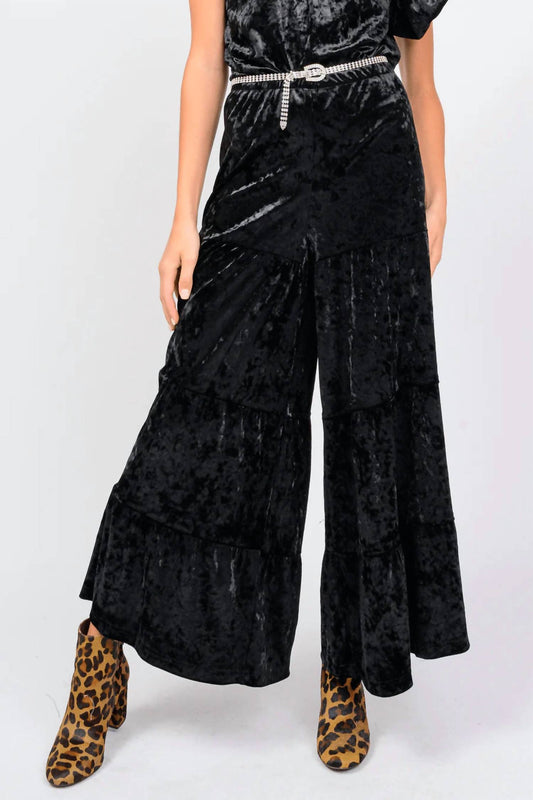 Ivy Jane - Tiered Velvet Pants
