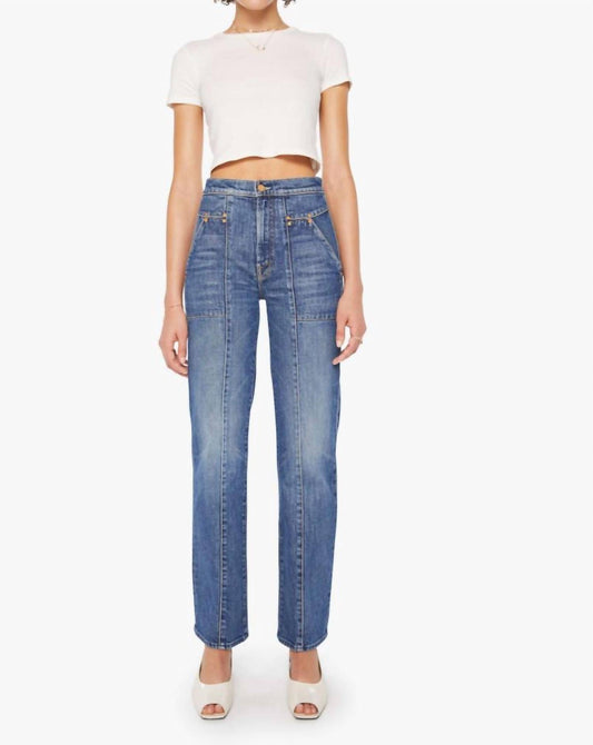 Mother - Riveting Rambler Zip Sneak Jeans