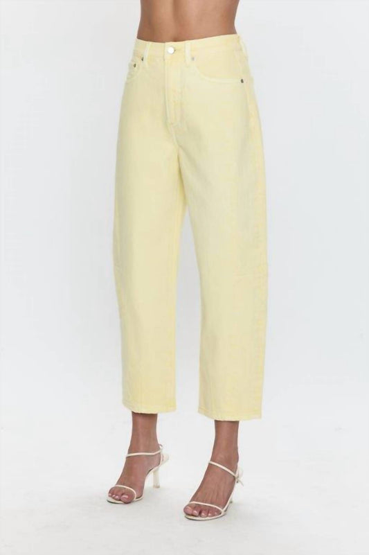 Pistola - Eli High Rise Barrel Jeans